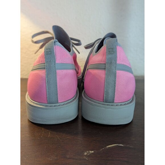 Third Mind The Brian Cap Mens Pink & Gray Lace-Up Dress Shoes Size 13